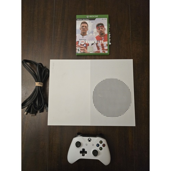 Microsoft Xbox One S 1TB Console Bundle  w/ Wireless Controller And 1 Game